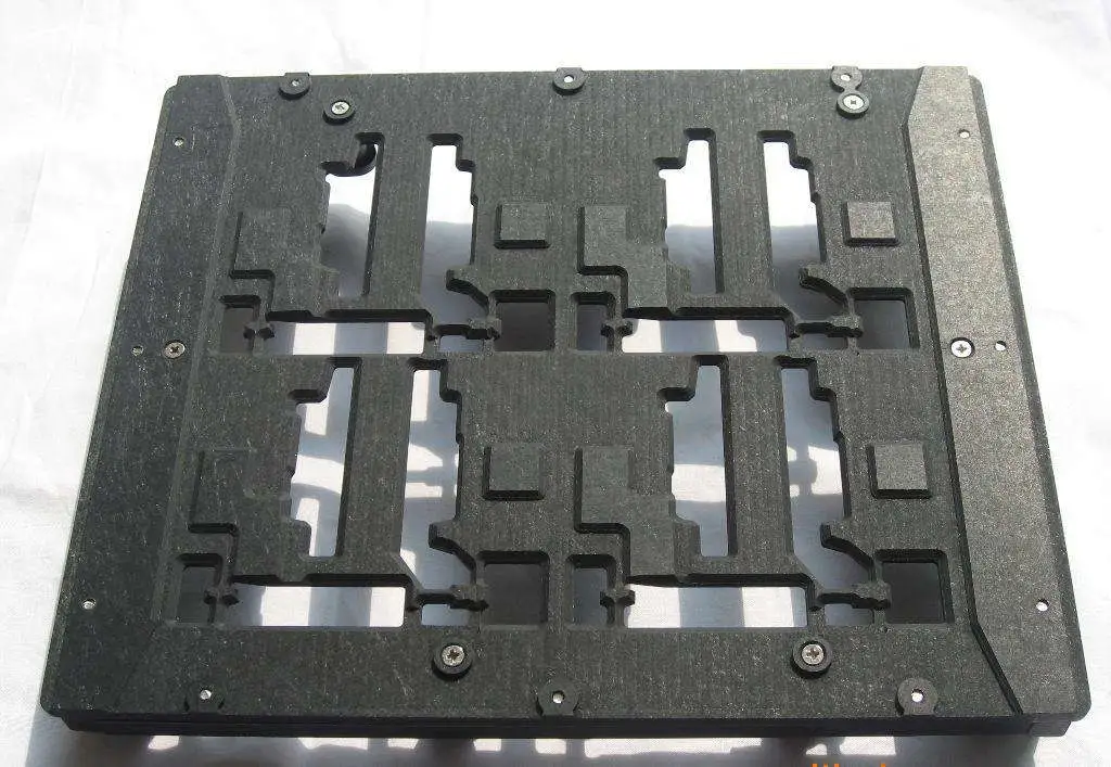 Epoxy Resin Black Durostone Sheet for SMT Fixture, Black Durostone Pallet for Wave Soldering and Reflow Soldering, Wave Soldering Pallets Material